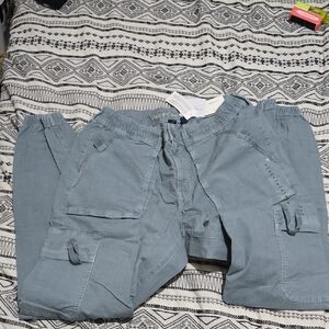 American Eagle Outfitters Gray Cargo Pants